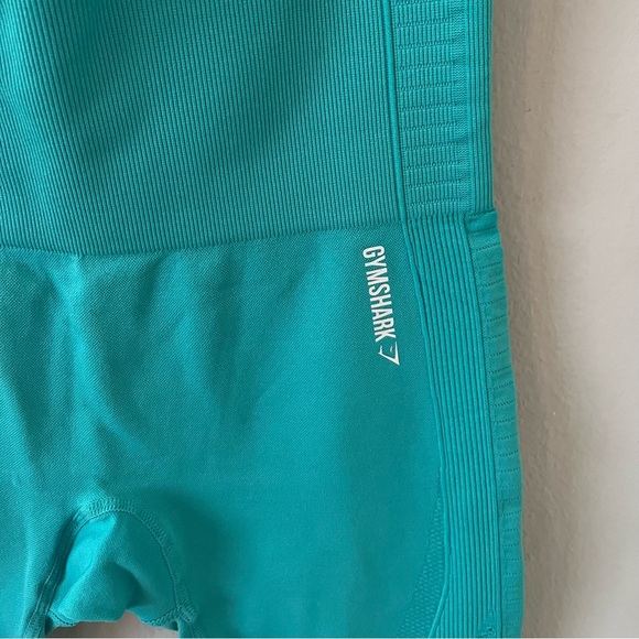 Aqua/turquoise Gymshark Leggings - Picture 3 of 3